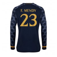 Camisa de Futebol Real Madrid Ferland Mendy #23 Equipamento Secundário 2023-24 Manga Comprida